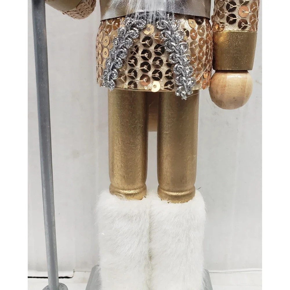 North Pole selling wooden